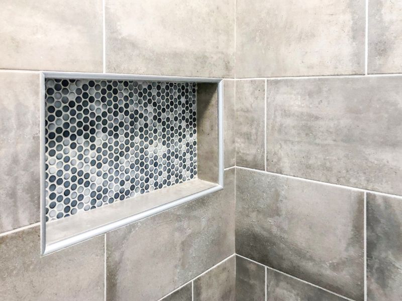 Shower Niche for Storage